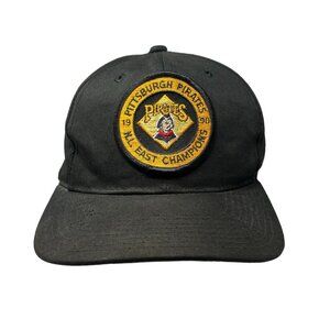 Pittsburgh Pirates 1990 NL East Champions Vintage Snapback Hat Cap Retro Dad
